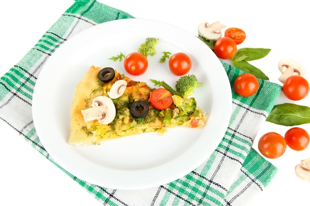 Farfurie cu preparat colorat